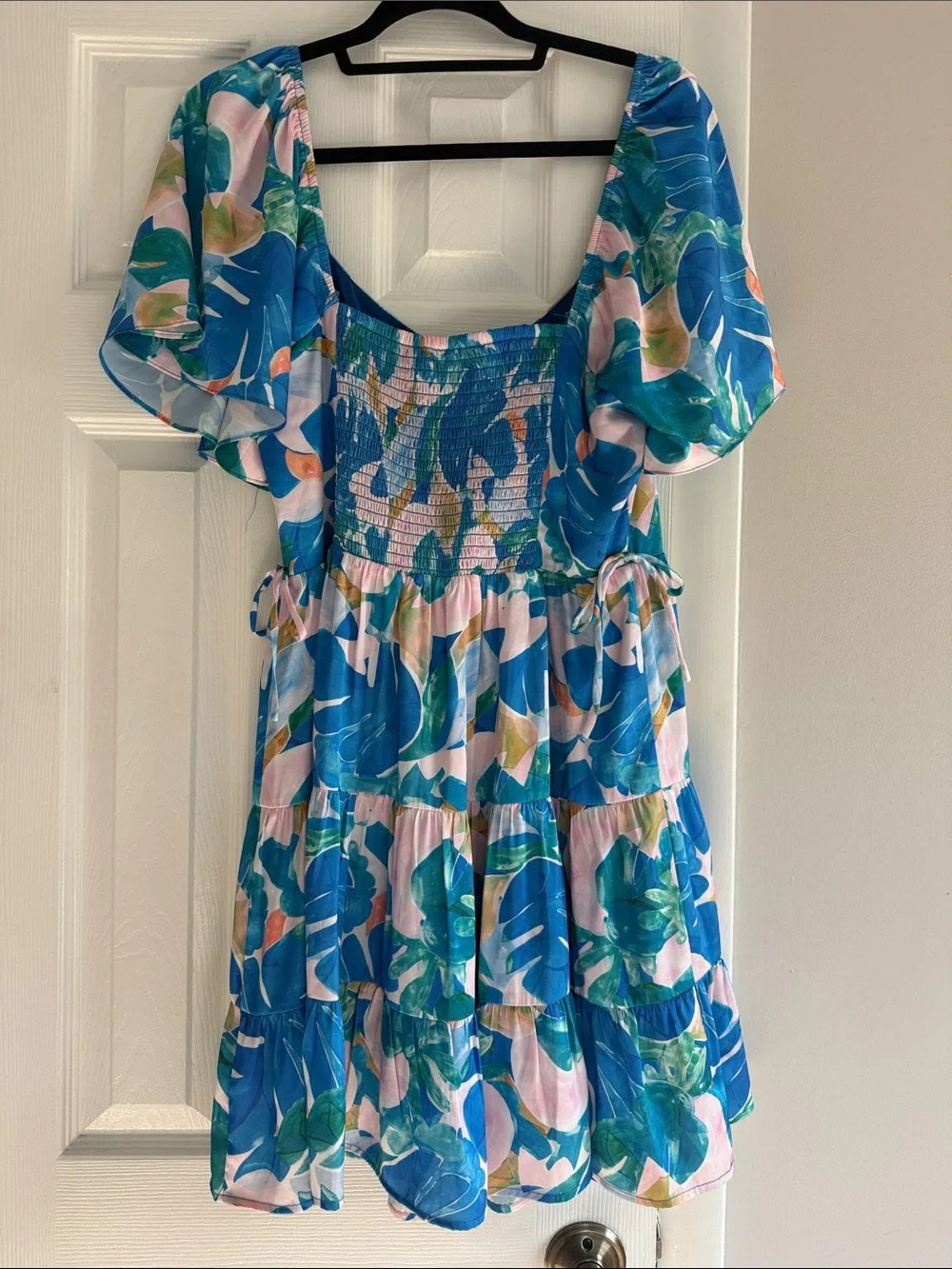 Greylin Blue and Pink Dress